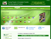 Tablet Screenshot of poland.ypef.eu